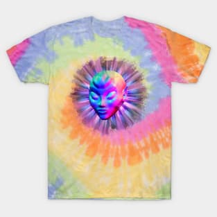 Alien Psychedelic Meditation T-Shirt